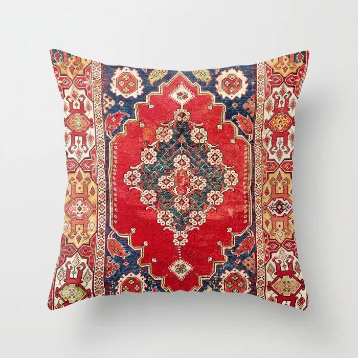 Karnz | Copertura per cuscino in stile marocchino, cuscino indiano Bohemien, lusso per soggiorno e camera da letto, copertura per cuscino lombare, decorazione per la casa