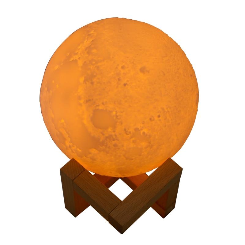 Purificatore d'aria | Lampada lunare e umidificatore in uno