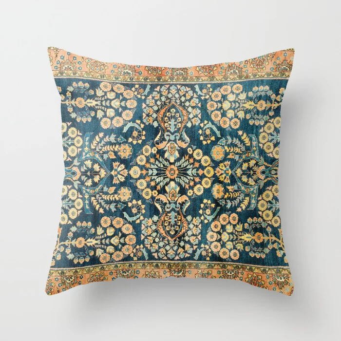Karnz | Copertura per cuscino in stile marocchino, cuscino indiano Bohemien, lusso per soggiorno e camera da letto, copertura per cuscino lombare, decorazione per la casa