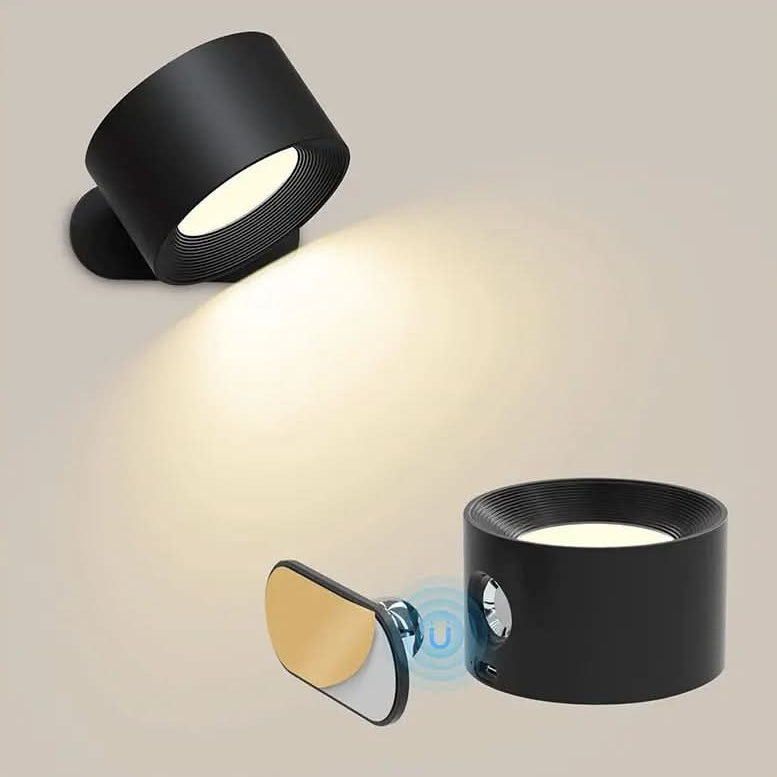 GLOW360 – Lampada da parete LED wireless e rotante
