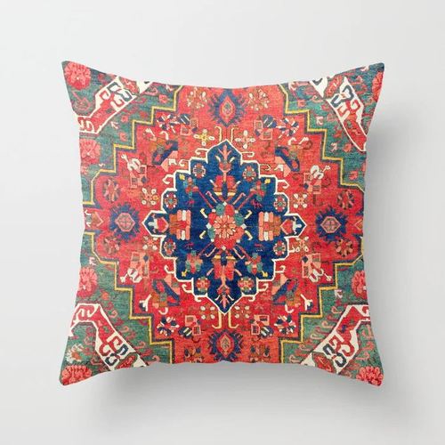 Karnz | Copertura per cuscino in stile marocchino, cuscino indiano Bohemien, lusso per soggiorno e camera da letto, copertura per cuscino lombare, decorazione per la casa