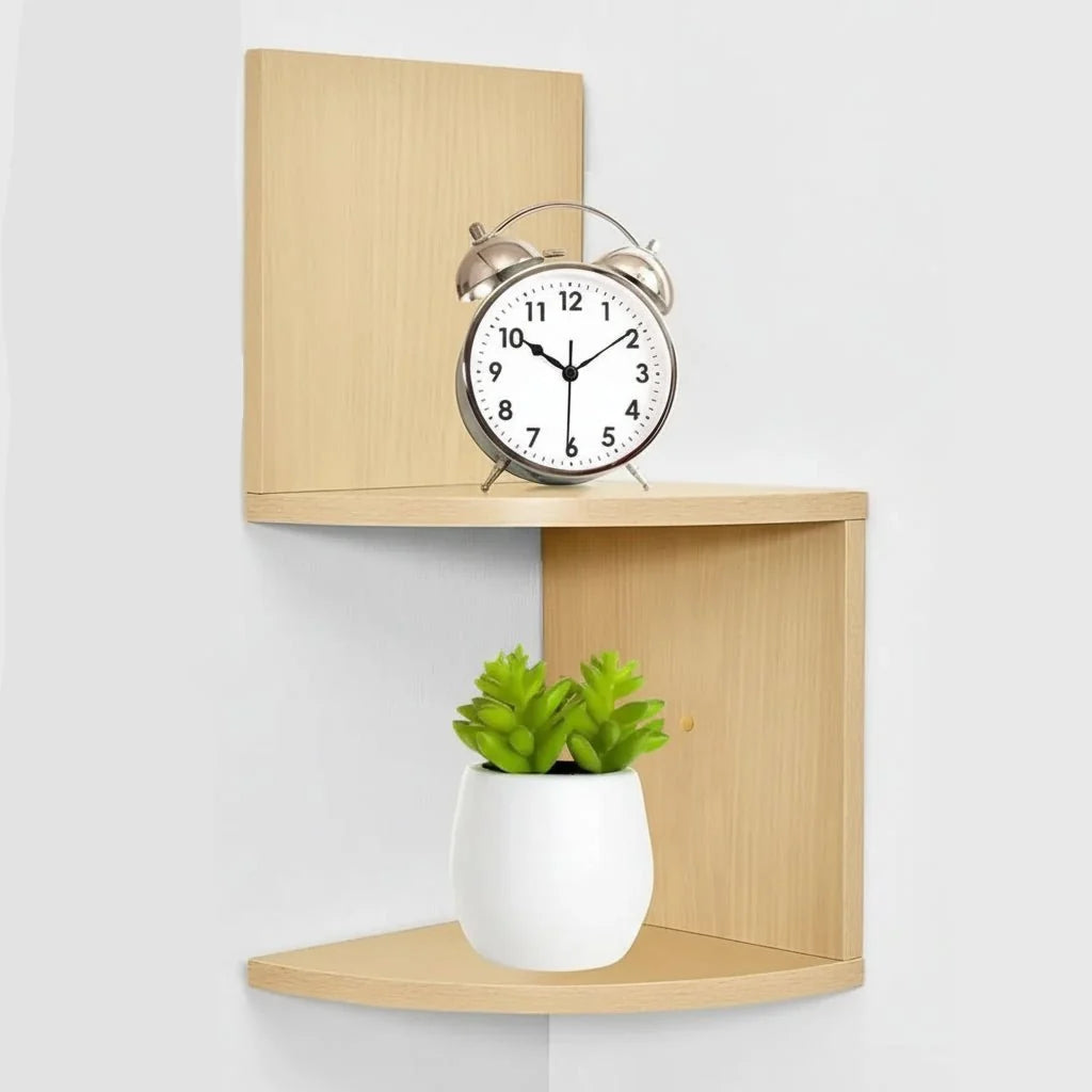 FLOATIERA – Mensola angolare a muro | Soluzione salvaspazio con design moderno