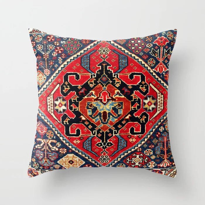 Karnz | Copertura per cuscino in stile marocchino, cuscino indiano Bohemien, lusso per soggiorno e camera da letto, copertura per cuscino lombare, decorazione per la casa