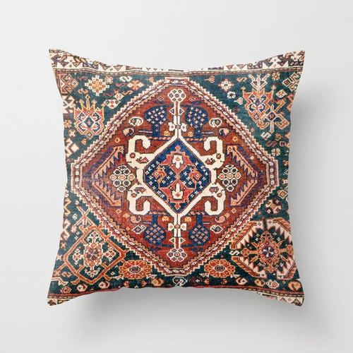 Karnz | Copertura per cuscino in stile marocchino, cuscino indiano Bohemien, lusso per soggiorno e camera da letto, copertura per cuscino lombare, decorazione per la casa