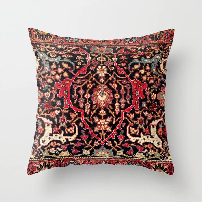 Karnz | Copertura per cuscino in stile marocchino, cuscino indiano Bohemien, lusso per soggiorno e camera da letto, copertura per cuscino lombare, decorazione per la casa
