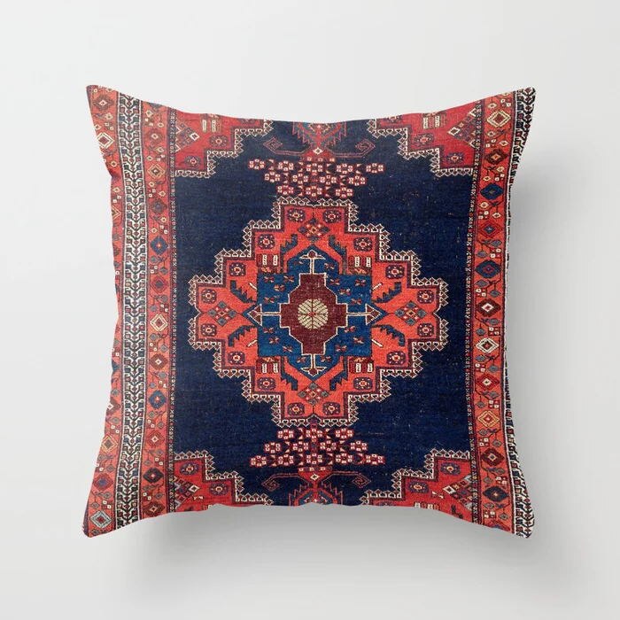 Karnz | Copertura per cuscino in stile marocchino, cuscino indiano Bohemien, lusso per soggiorno e camera da letto, copertura per cuscino lombare, decorazione per la casa
