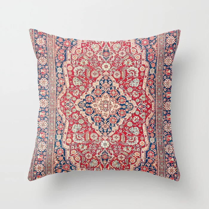 Karnz | Copertura per cuscino in stile marocchino, cuscino indiano Bohemien, lusso per soggiorno e camera da letto, copertura per cuscino lombare, decorazione per la casa