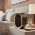 WARMFLOW – Mini-riscaldatore elettrico con ventilatore in ceramica e riscaldamento ambientale a risparmio energetico