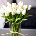 Bouquet di Fiori Artificiali con Tulipani, Decorazione (10 Pezzi)