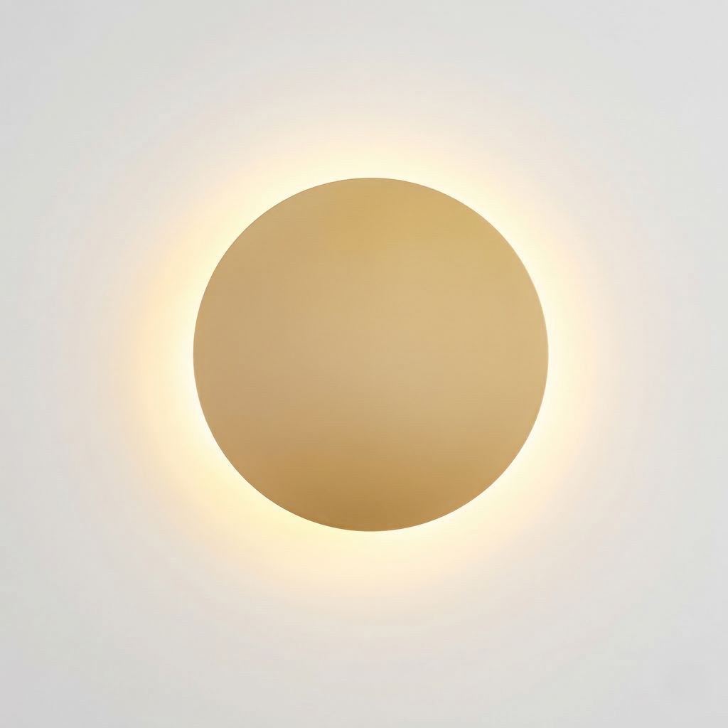 Zorell – Lampada da parete LED con design luminoso Halo