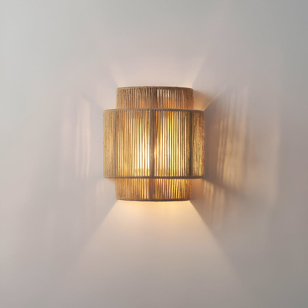 BohoWeave – Applique in Canapa e Rattan con Design Boho Naturale