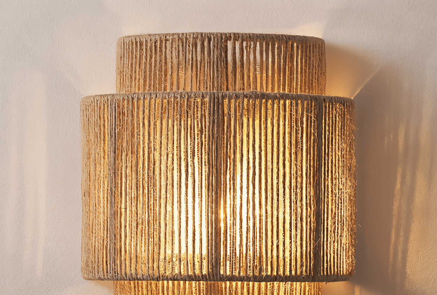 BohoWeave – Applique in Canapa e Rattan con Design Boho Naturale