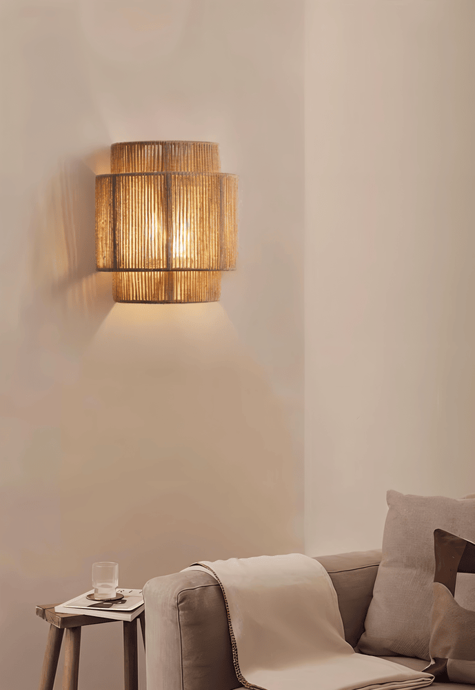 BohoWeave – Applique in Canapa e Rattan con Design Boho Naturale