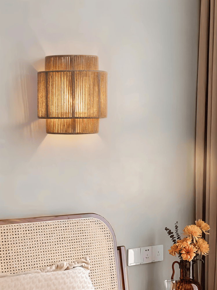 BohoWeave – Applique in Canapa e Rattan con Design Boho Naturale