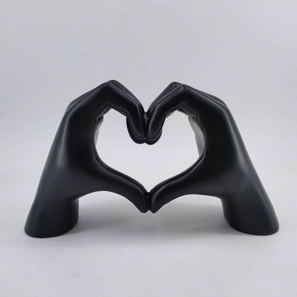 LOVESCULPT WOOD – Figura decorativa in legno fatta a mano per una casa piena d'amore