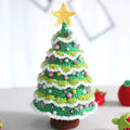 Albero di Natale all'uncinetto fatto a mano