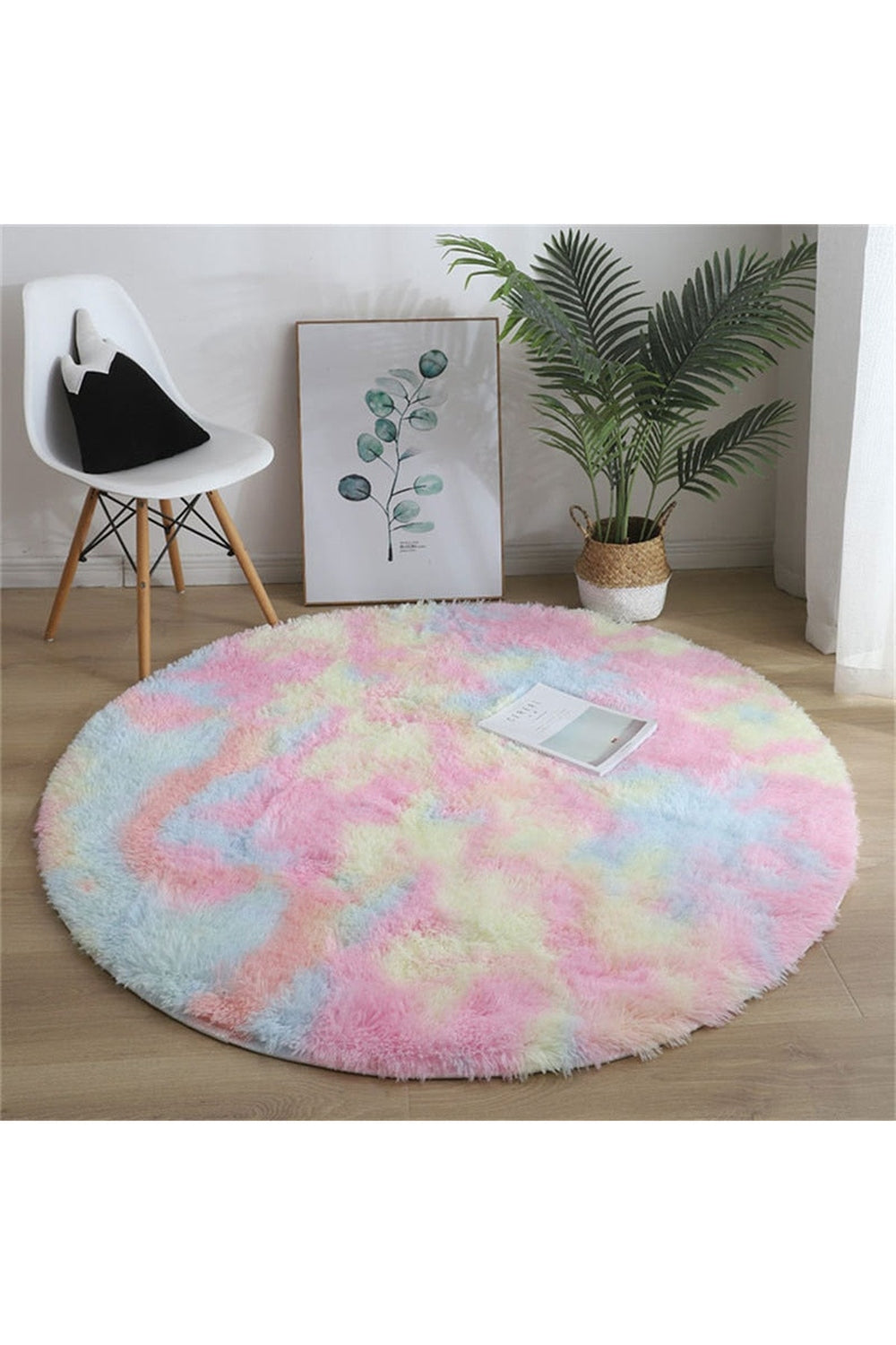 Tappeto Fluffy Rotondo Myk