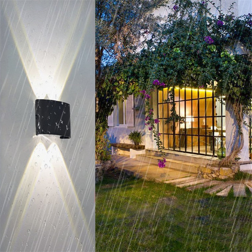 Moderna Applique LED Impermeabile per Interni ed Esterni | Illuminazione Elegante ed Energeticamente Efficiente