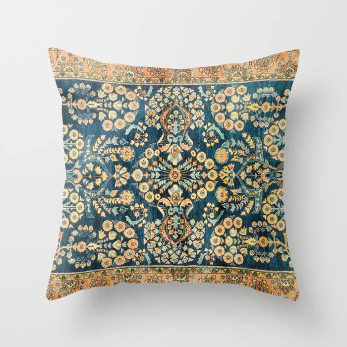 Karnz | Copertura per cuscino in stile marocchino, cuscino indiano Bohemien, lusso per soggiorno e camera da letto, copertura per cuscino lombare, decorazione per la casa
