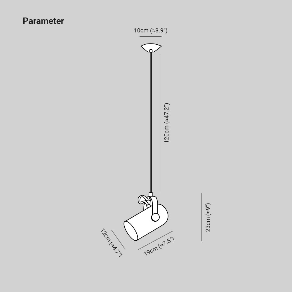 Lampada a Sospensione Regolabile Scandinava – Lampada da Soffitto Minimalista e Stile per Interni Moderni