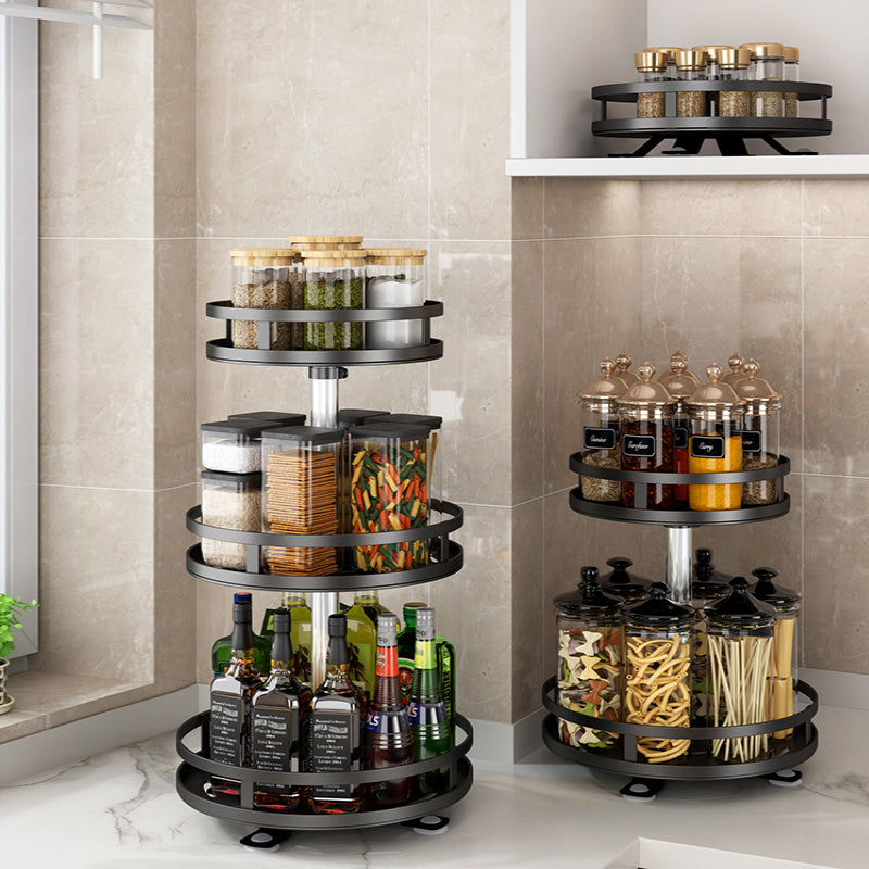 360° Magia dell'Ordine - Mensola girevole regolabile in altezza con design di sicurezza | 50% SCONTO
