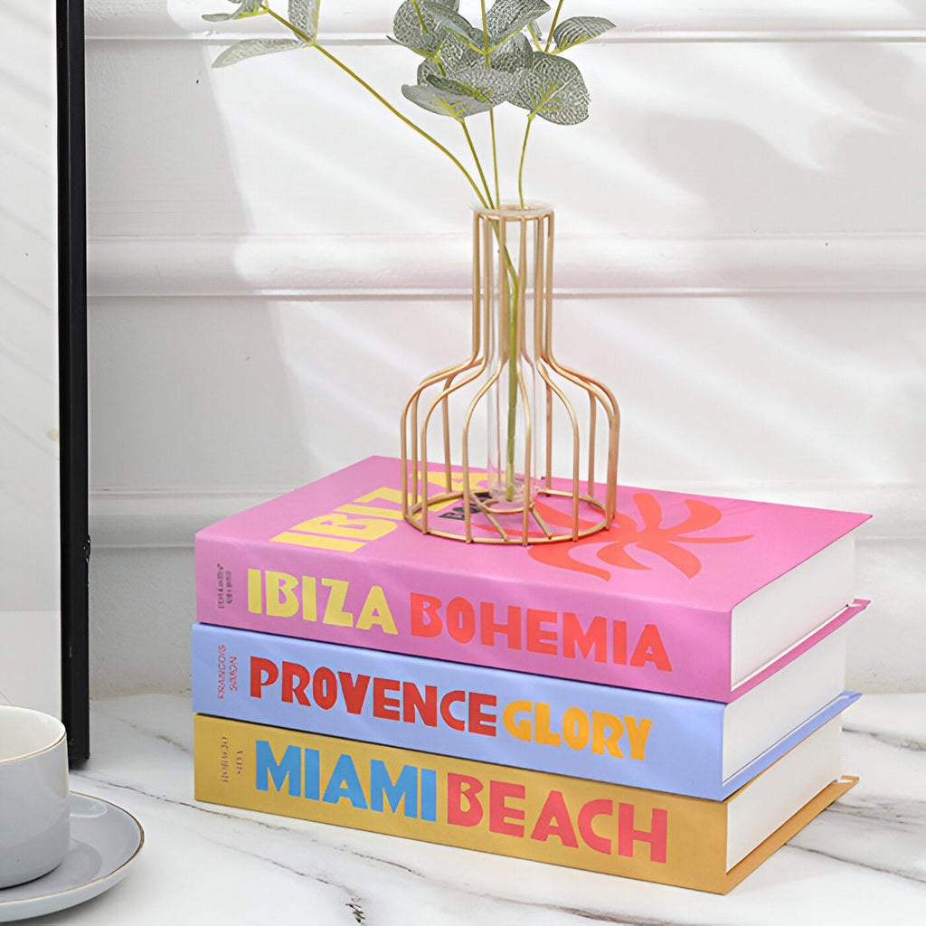ChicFaux Libri Decorativi - Libri per Tavolino - Libri per Decorazione
