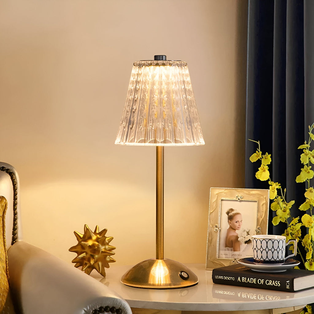 Valerie | Lampada da Tavolo Wireless Elegante con Design Senza Tempo