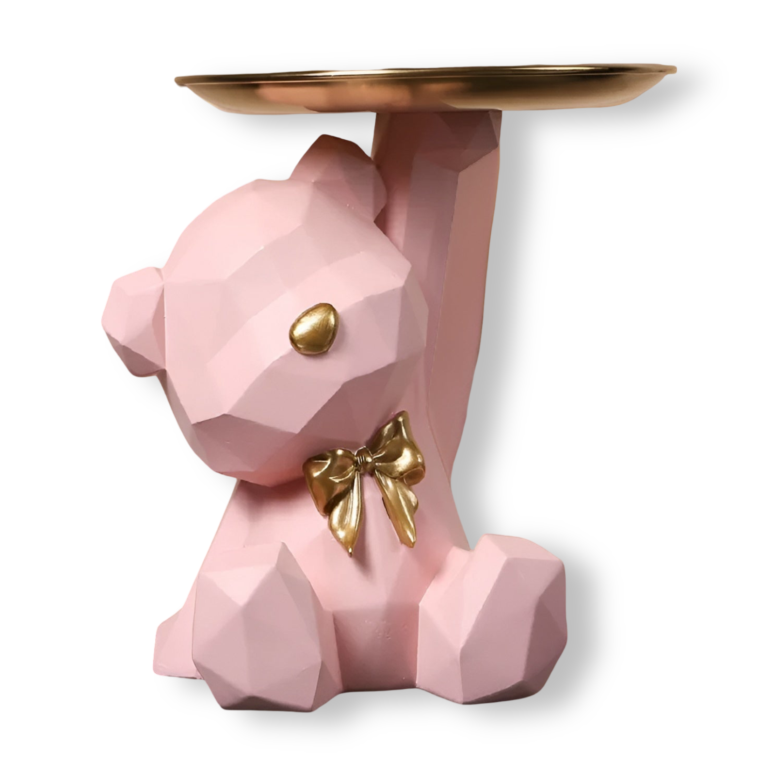 Zeniva - Vassoio Decorativo Geometrico a Forma di Orso