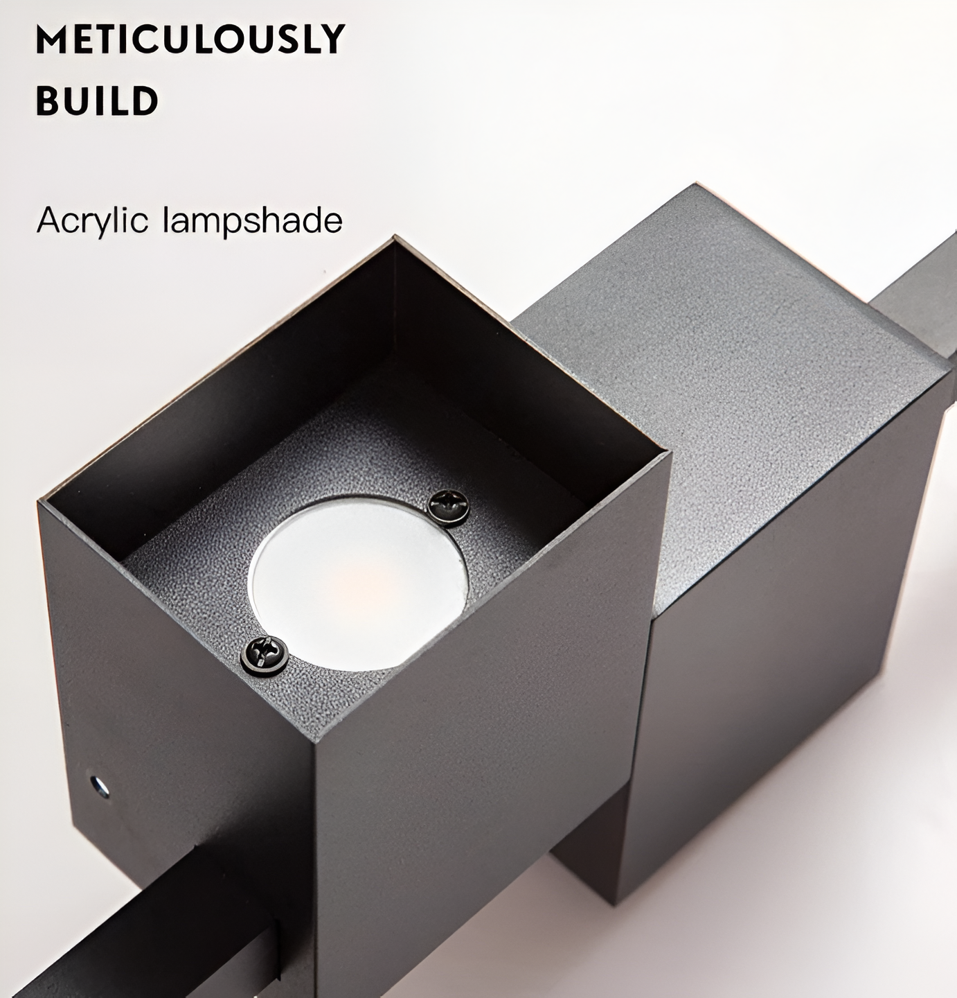 LinéaLux – Applique LED Nera Minimalista in Design Moderno e Lungo