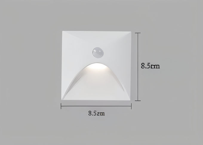 LuminiPath - Applique impermeabile IP65 - Applique per interni ed esterni - Applique LED con sensore di movimento