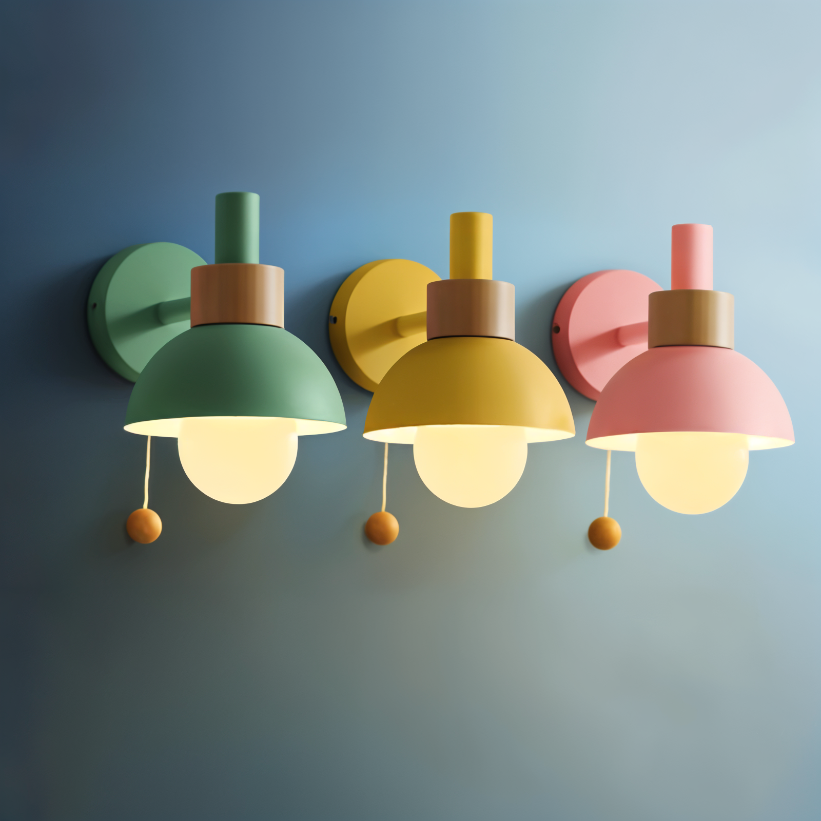 Lampada da Parete Pastel per Camera da Letto e Soggiorno