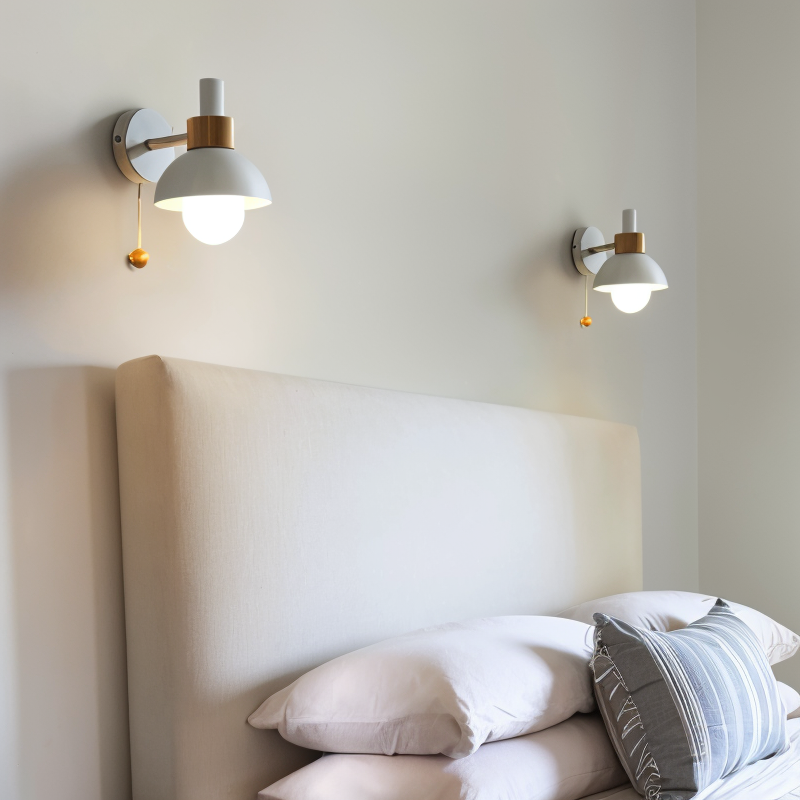 Lampada da Parete Pastello per Camera da Letto e Soggiorno