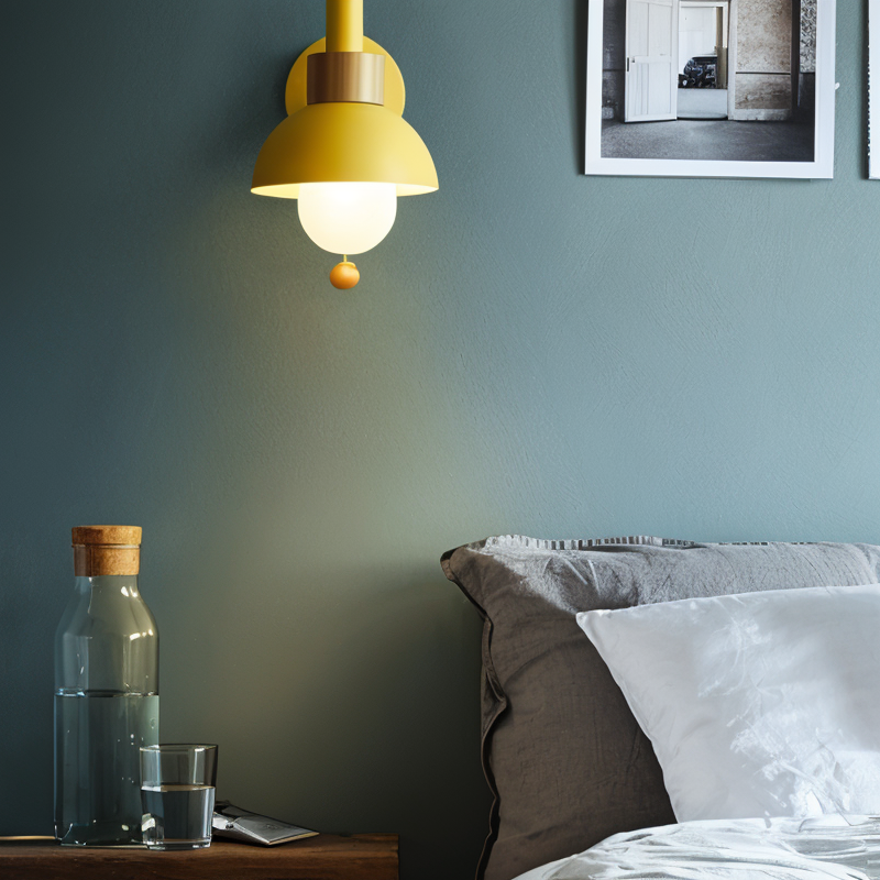 Lampada da Parete Pastello per Camera da Letto e Soggiorno