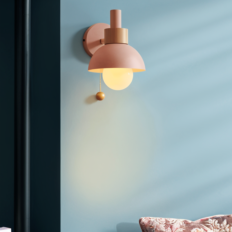 Lampada da Parete Pastello per Camera da Letto e Soggiorno