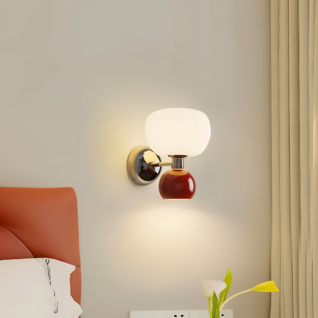 Lampada da parete LED per un'illuminazione accogliente e stilosa