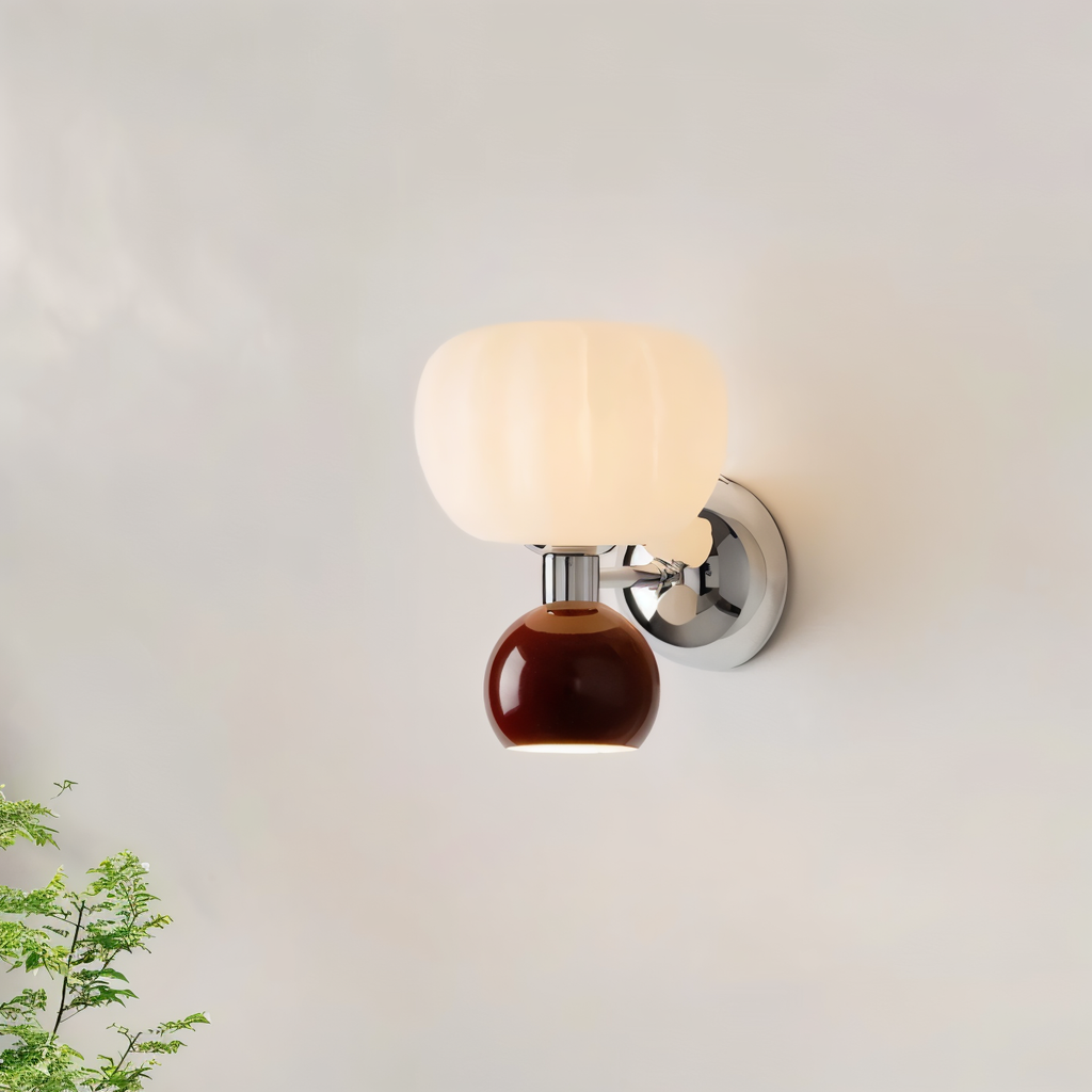 Lampada da parete LED per un'illuminazione accogliente e stilosa