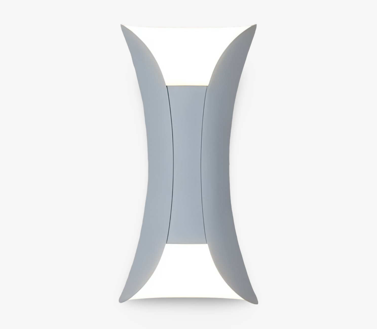 DualGlow Applique – Applique LED Doppia Faccia per Esterni in Design Nero/Oro