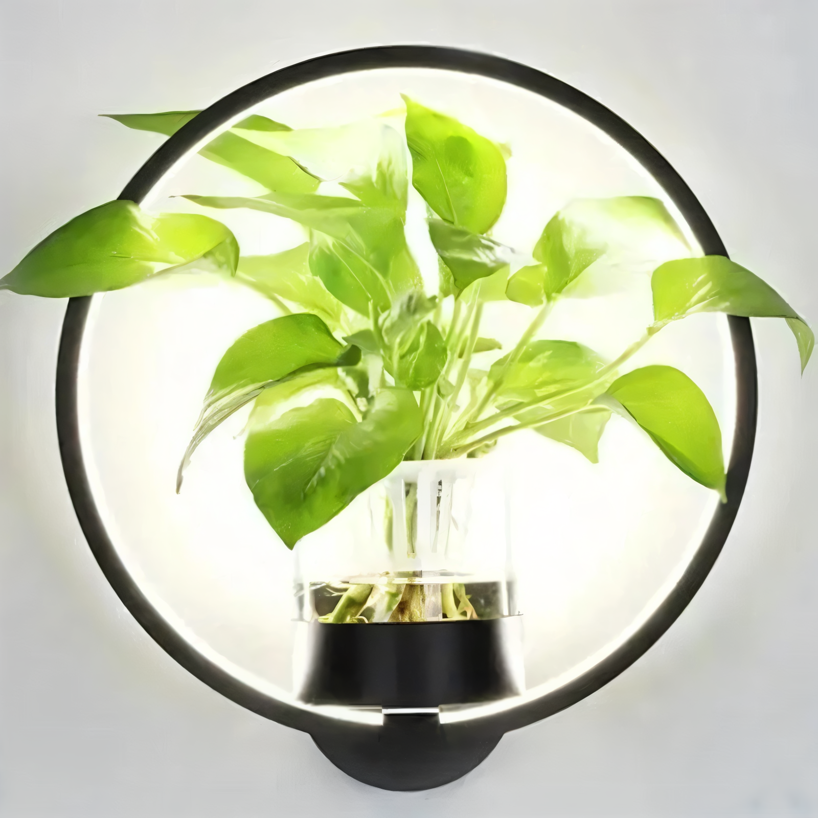 LumiGrow – Lampada da Parete LED Minimalista con Portavaso Integrato