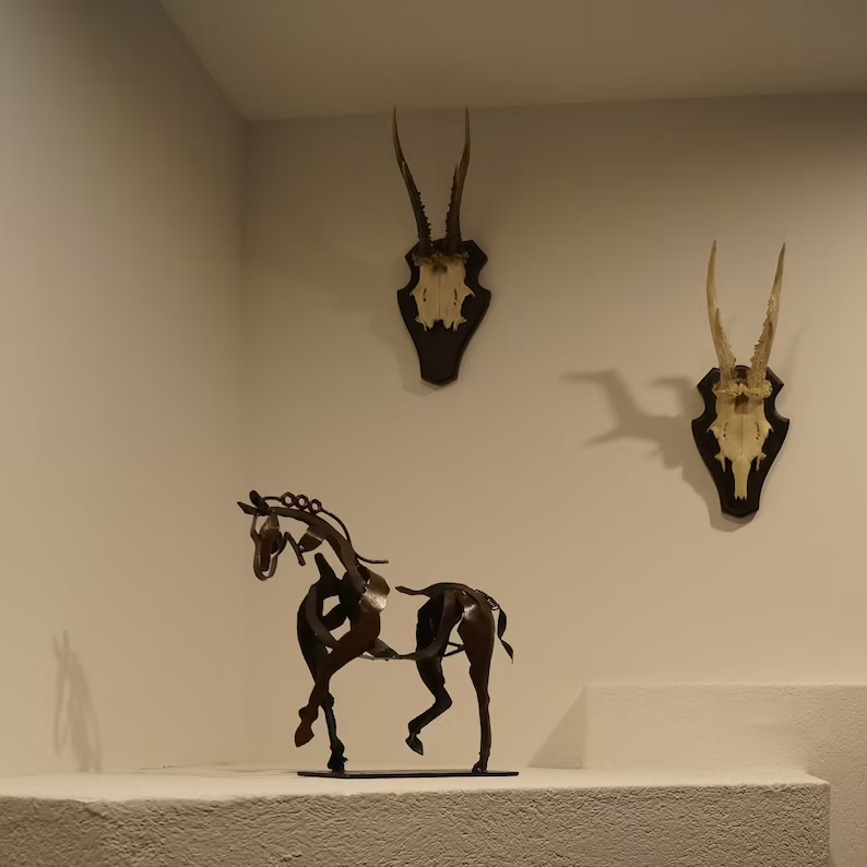 Immagine - Adonisma - Design Cavallo - Ornamentale in Metallo