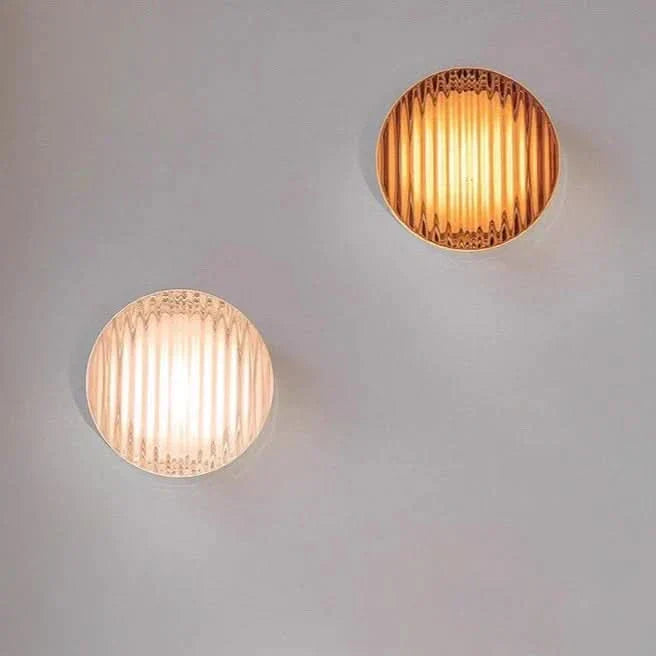 Moderna Lampada da Parete LED Rotonda