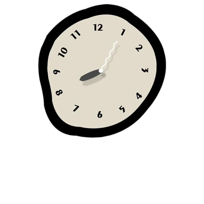 Orologio da Parete Irregolare – Design Moderno Silenzioso
