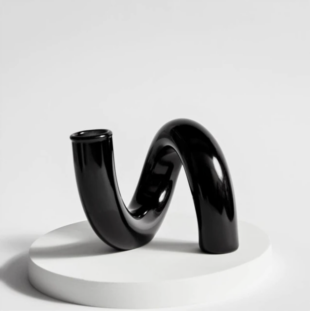 Vexor | Vaso Idroponico in Vetro Vaso Decorativo a Loop per Fiori per Scrivania Tavolo e Decorazione Moderna per la Casa