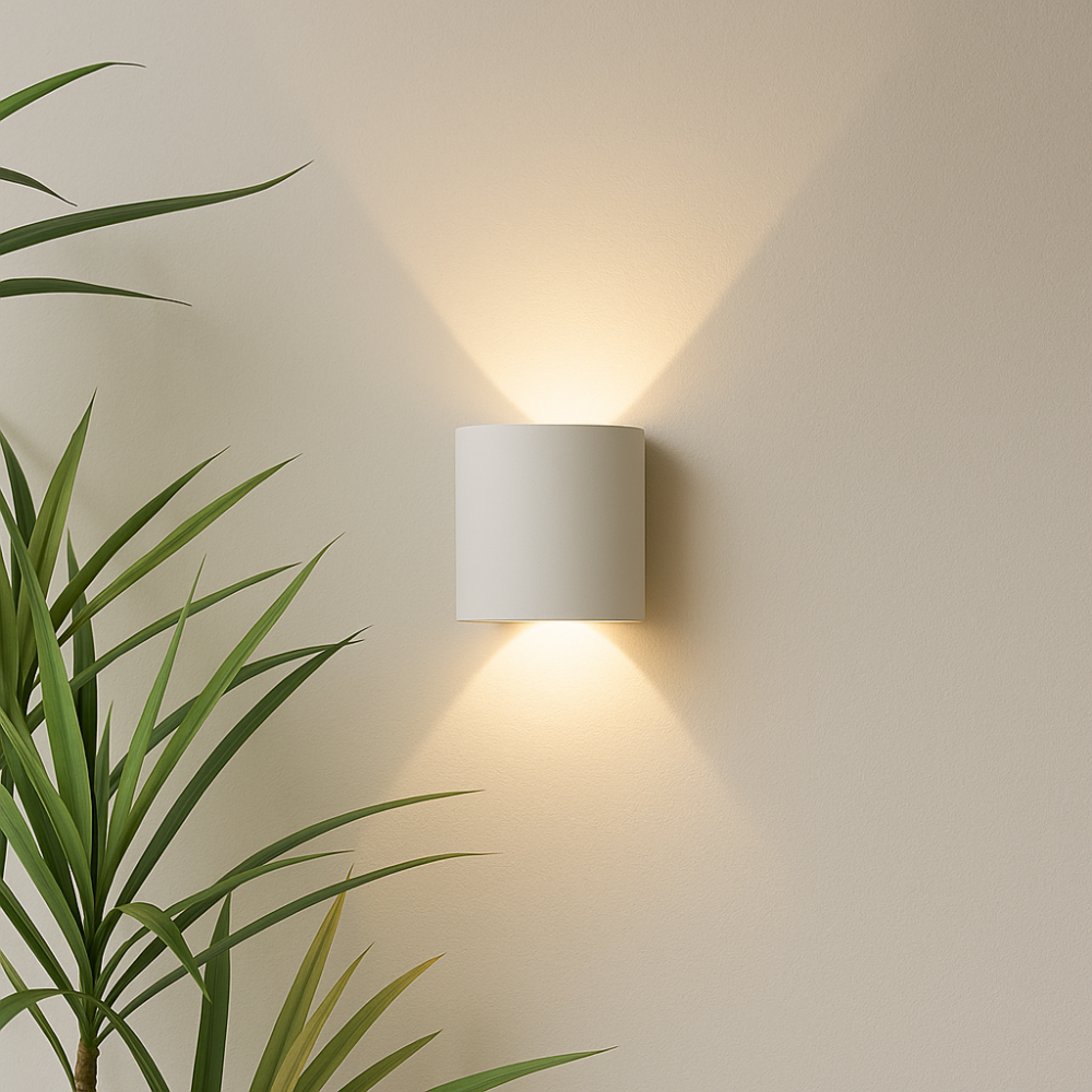 Lampada da Parete LED Esterna e Interna con Design Minimalista