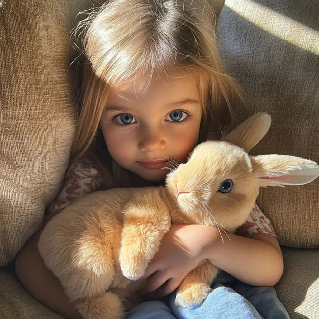 HOPPILOOM – Coniglio di peluche interattivo con movimenti realistici e suoni carini