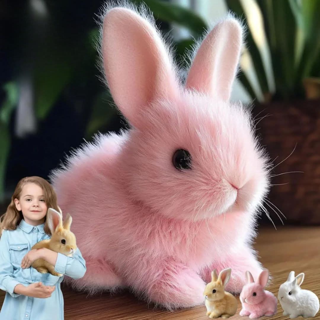HOPPILOOM – Coniglio di peluche interattivo con movimenti realistici e suoni carini