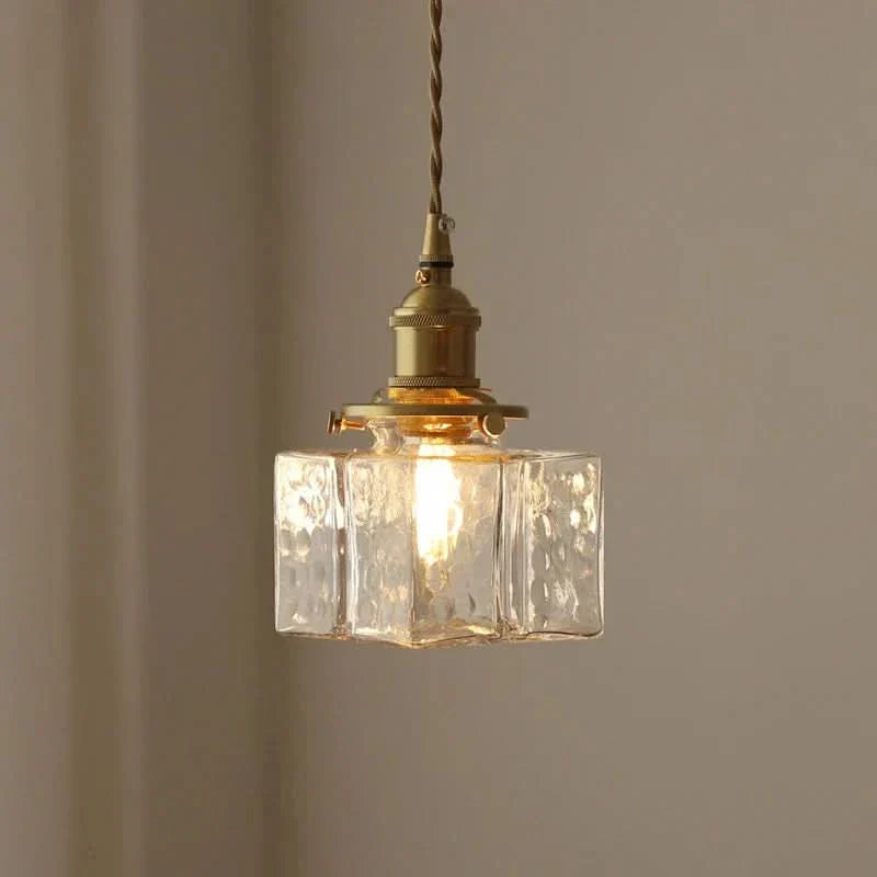 Lampada a Sospensione in Vetro Moderno Fatima – Stile Retro