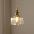 Lampada a Sospensione in Vetro Moderno Fatima – Stile Retro