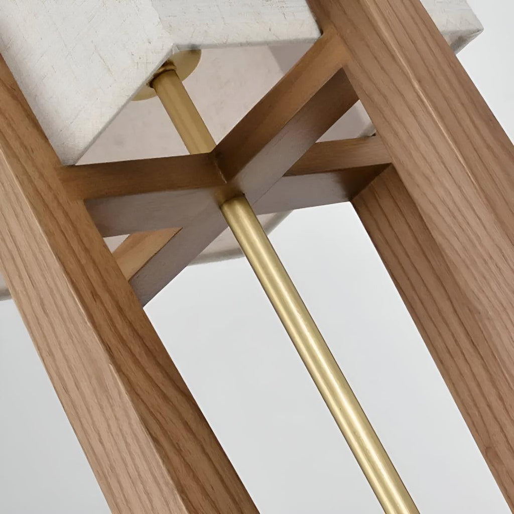 Lampada da Terra Rustica Giapponese con Design Minimalista Moderno
