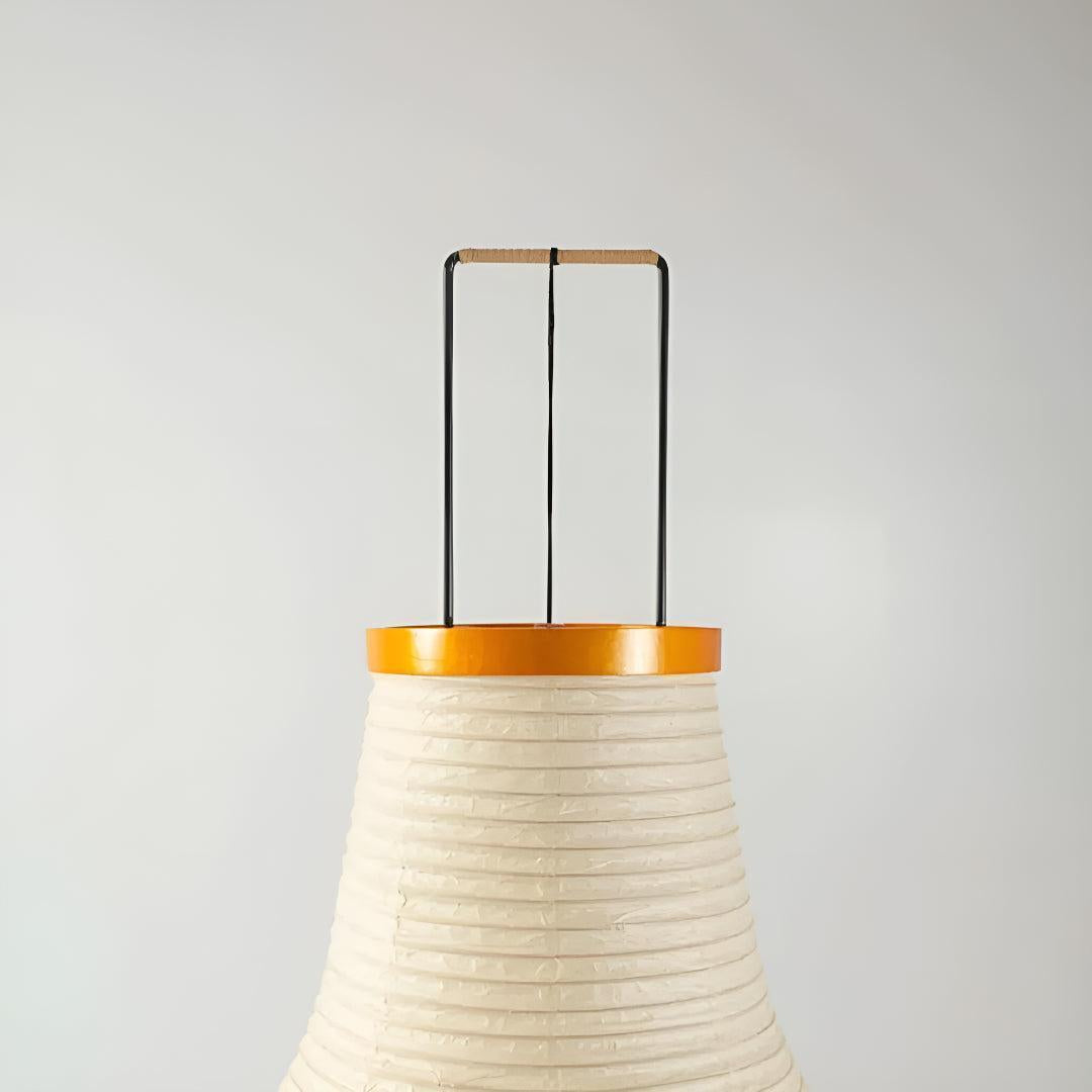 Lampada da Terra Tripod in Carta Washi Giapponese Stile Mid Century Modern