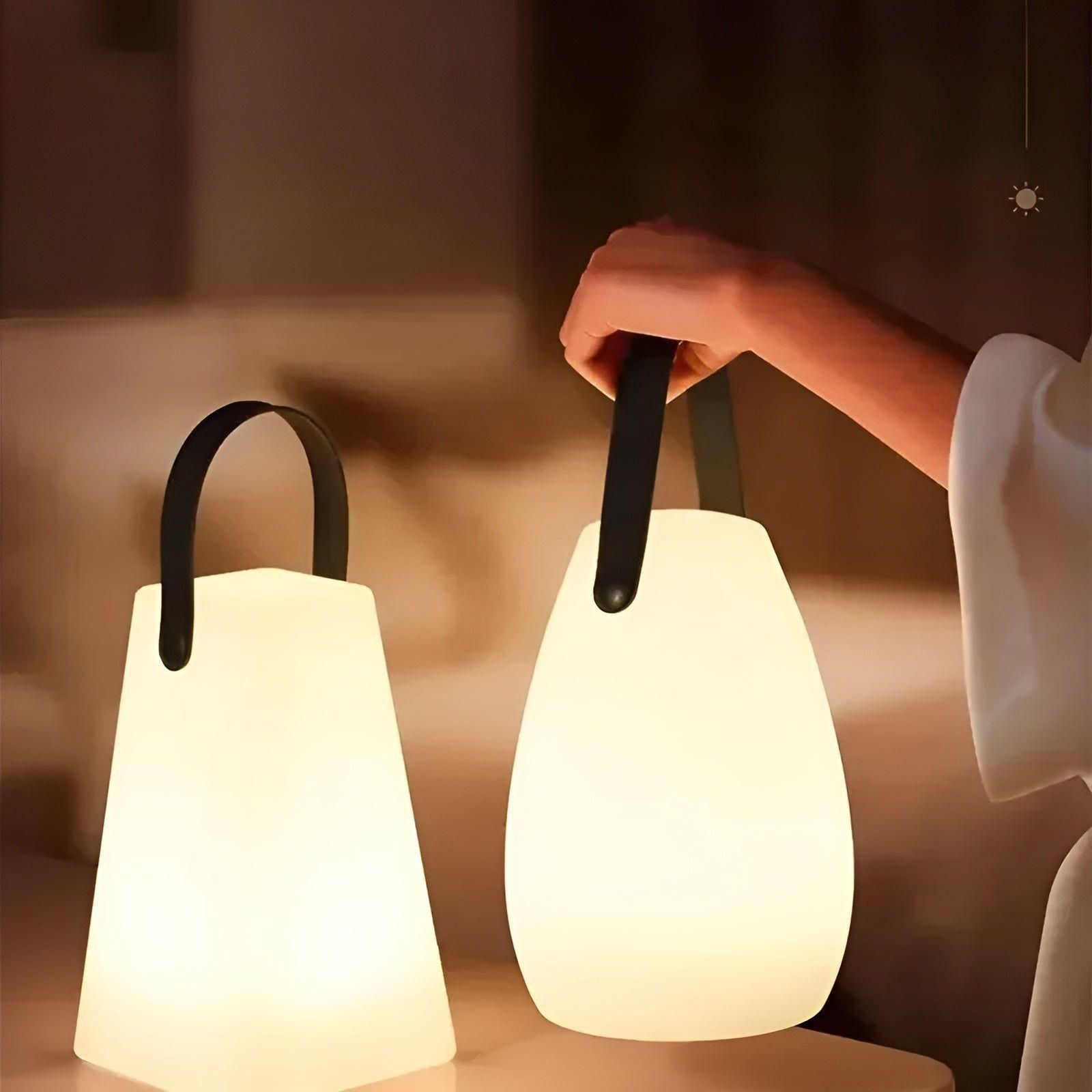 Lampada da tavolo LED senza fili | Luce flessibile ovunque | GlowHarbor